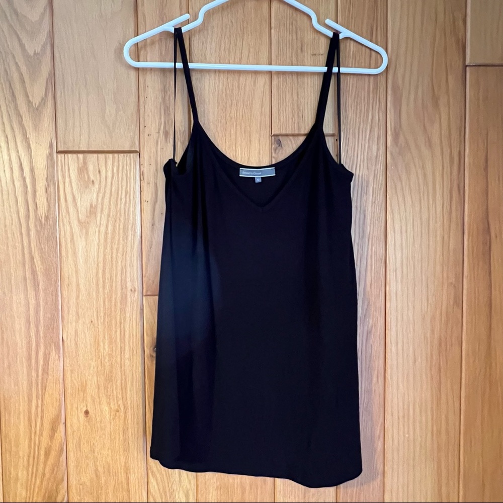 Flowy Black Tank